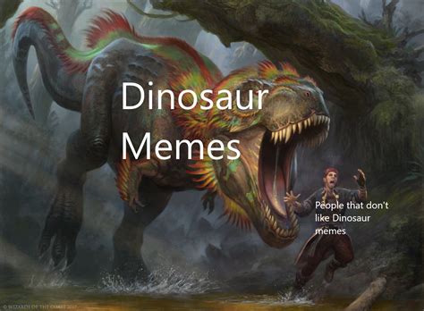 dinosaur memes